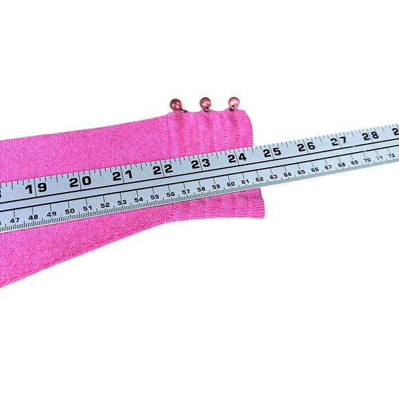 Carlisle Sweater Women Small Pink Silk Cashmere Crew Neck Pullover Long Sleeve - Picture 8 of 11